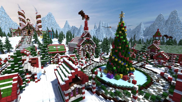 minecraft gratuit minecraft noel