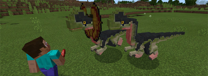 Minecraft gratuit dilophosaurus