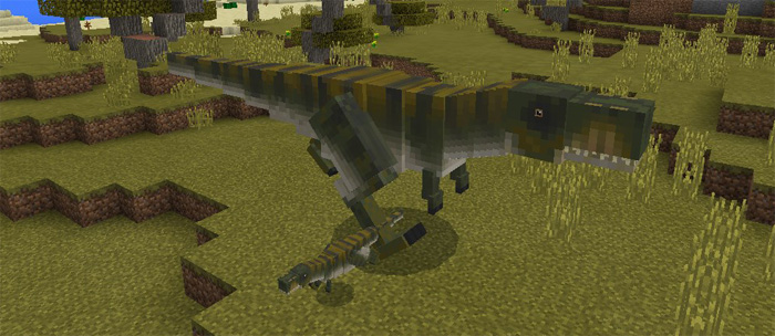 Minecraft gratuit t-rex