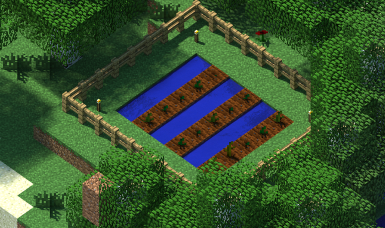 Minecraft plantation